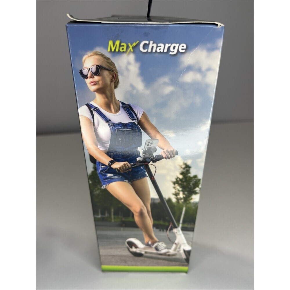 Phone Holder Cradle for Scooter  Bike  360° Rotation Black NiB Seale